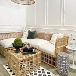 Vẻ đẹp giản dị, tinh tế của bộ bàn ghế mây BM21