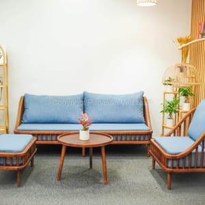 Bộ sofa gỗ sồi SFg01